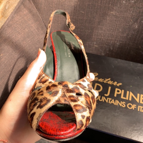 Donald J Pliner Zilla 106 Pumps Faux Fur - Picture 10 of 12